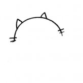 加菲猫简笔画的画法步骤教程
