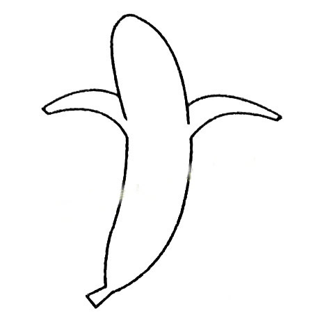 香蕉简笔画大全及画法步骤