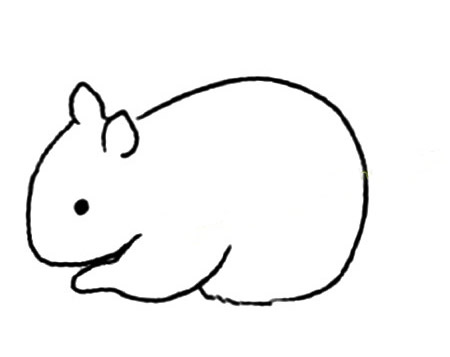 松鼠简笔画的画法步骤