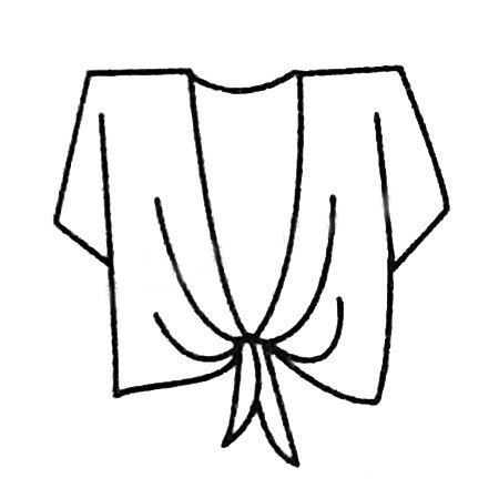 LyҦᡣ服简笔画图片大全