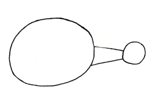 简单的直升机简笔画画法
