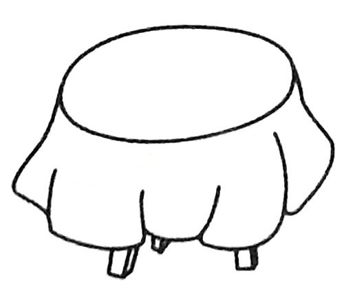 桌子简笔画大全及画法步骤
