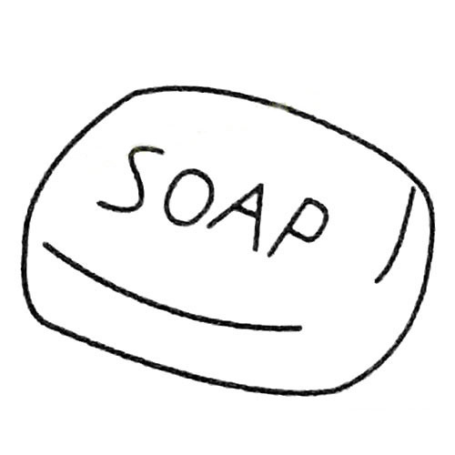 肥皂简笔画大全及画法步骤