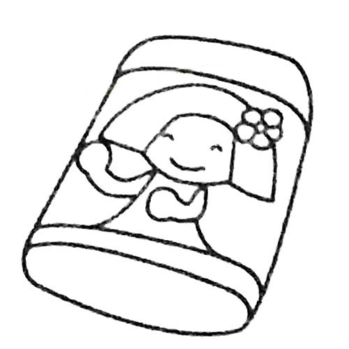 橡皮简笔画图片