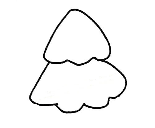 松树简笔画图片
