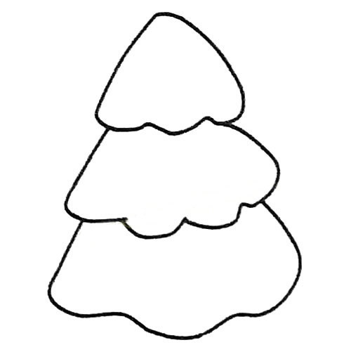 松树简笔画图片