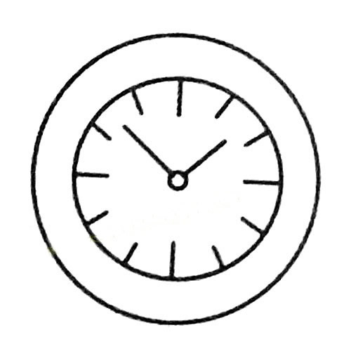 钟表简笔画大全及画法步骤