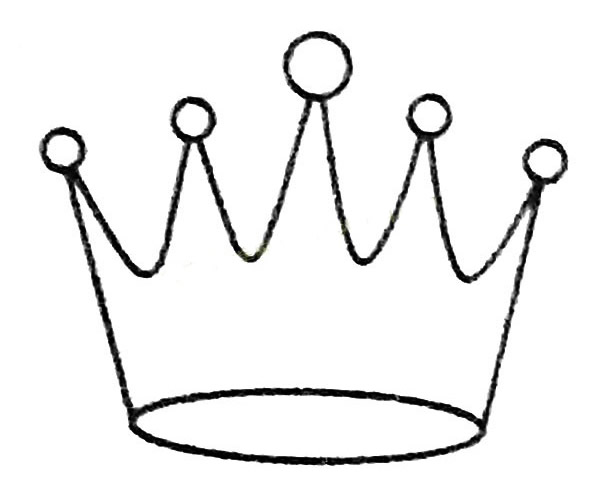 皇冠简笔画大全及画法步骤