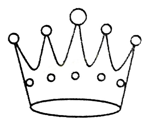 皇冠简笔画大全及画法步骤