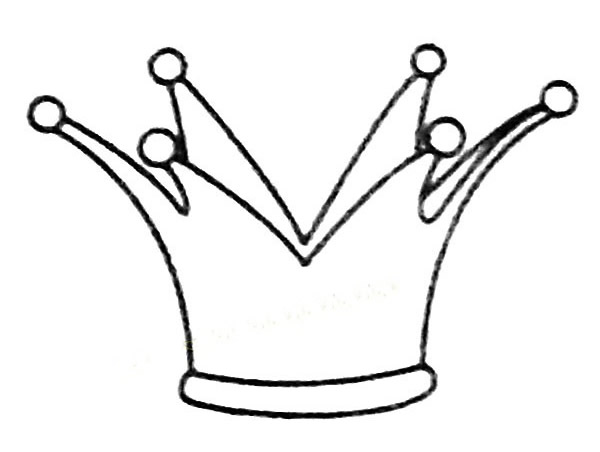 皇冠简笔画大全及画法步骤