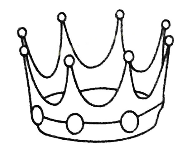 皇冠简笔画大全及画法步骤