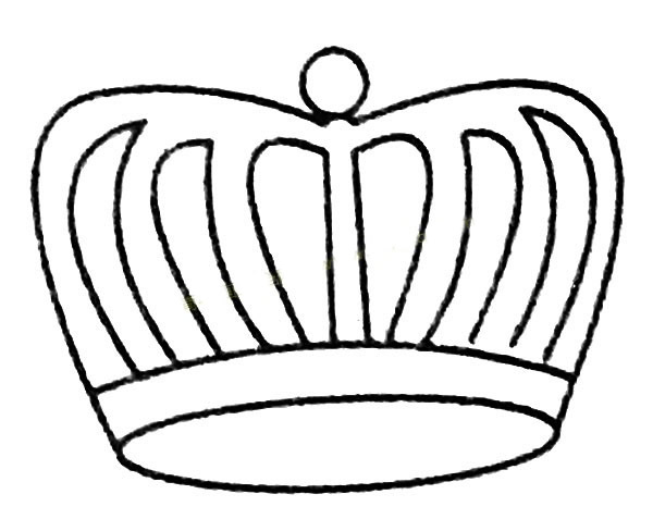 皇冠简笔画大全及画法步骤