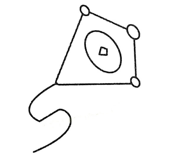 风筝简笔画大全及画法步骤