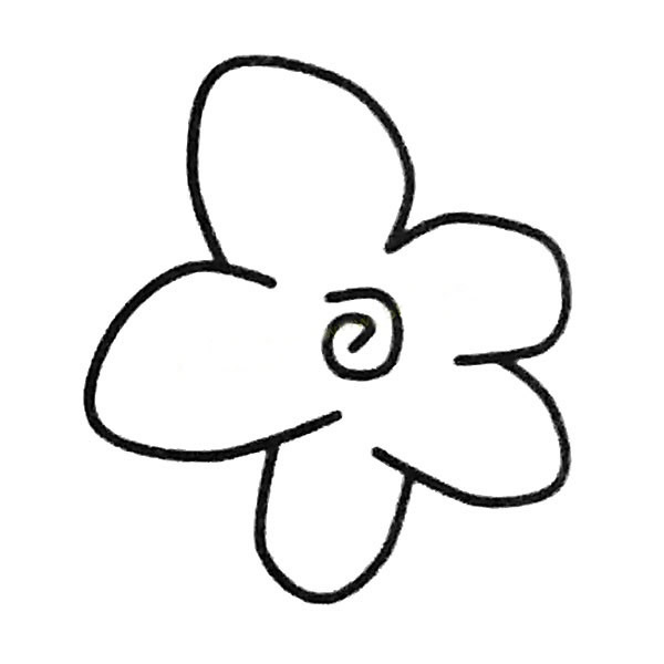 樱花简笔画图片