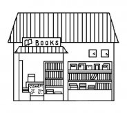 书店怎么画简笔画