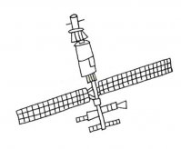 人造卫星简笔画儿童画图片大全