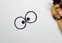 小蜜蜂简笔画的画法步骤图解
