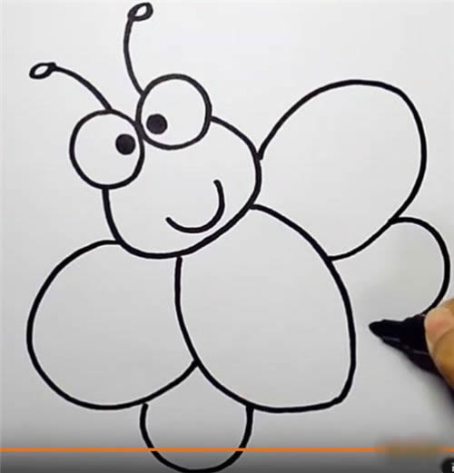 蜜蜂简笔画