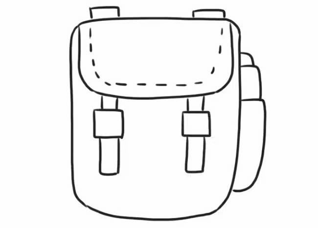 书包简笔画