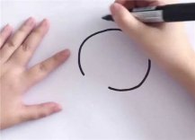 狐狸简笔画画法步骤图解