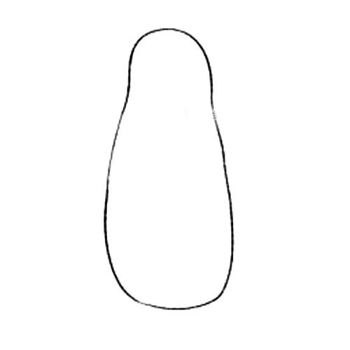 简笔画企鹅的画法步骤图片
