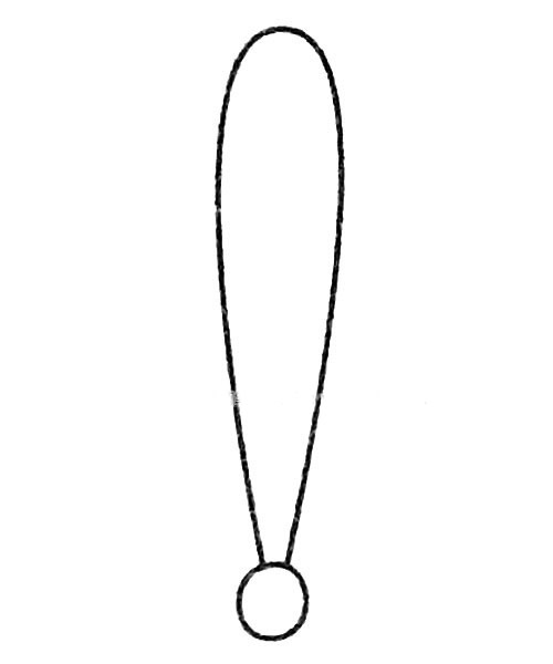 狼牙棒简笔画大全及画法步骤图片