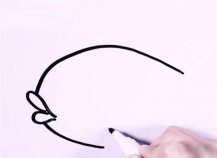 简笔画金鱼的画法步骤图片