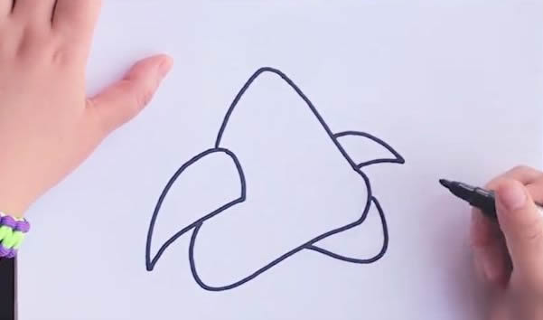 卡通粽子简笔画图片