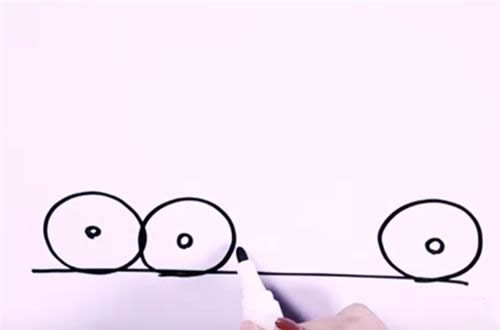 洒水车简笔画
