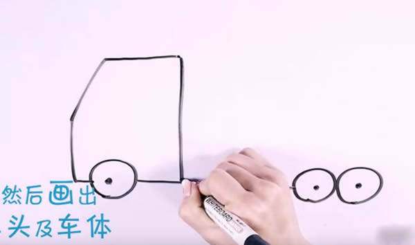 吊车怎么画简笔画图片