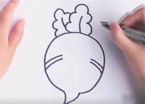 红萝卜画法图片简笔画