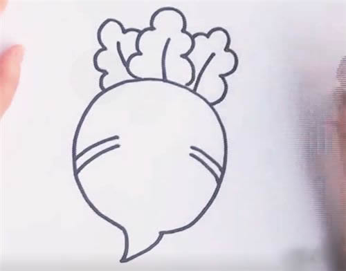 红萝卜画法图片简笔画
