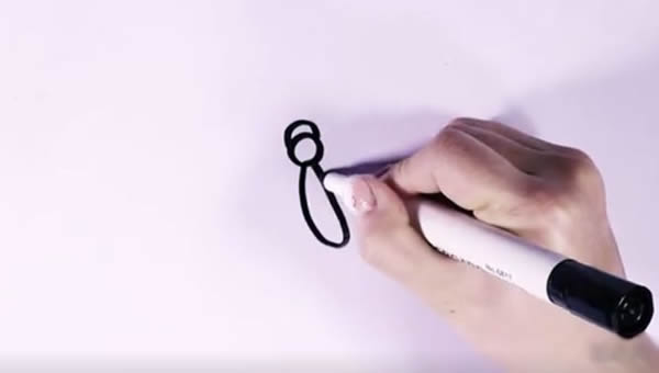 蝴蝶简笔画