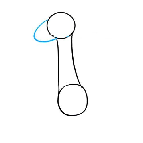 长颈鹿怎么画步骤图