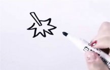 草莓简笔画步骤图