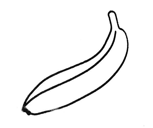 香蕉简笔画图片1