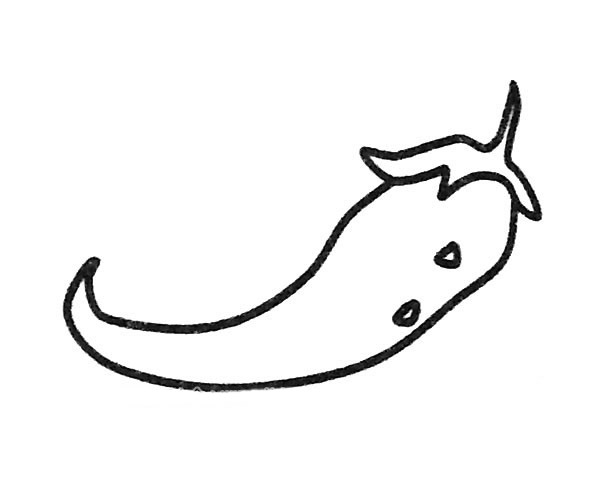 四张辣椒简笔画图片