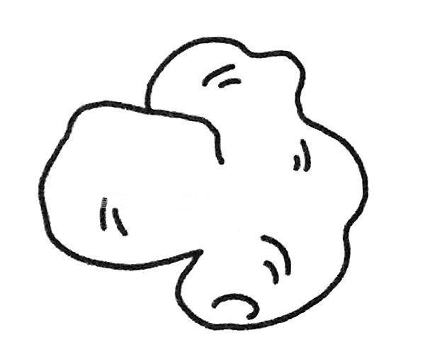 生姜简笔画图片