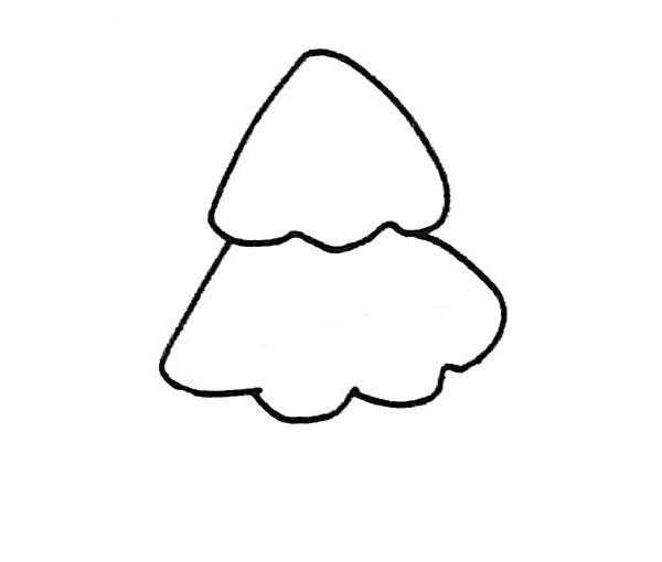松树简笔画