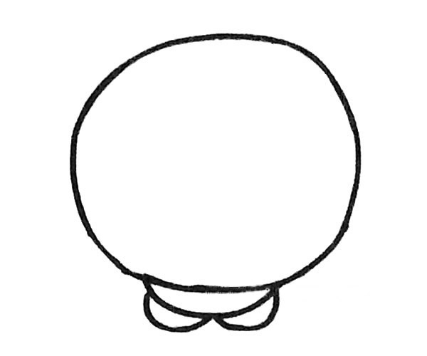 七星瓢虫简笔画步骤2