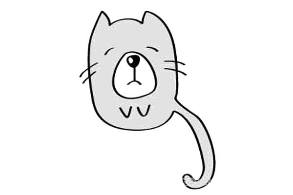可爱的小猫简笔画大全