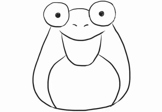 青蛙简笔画