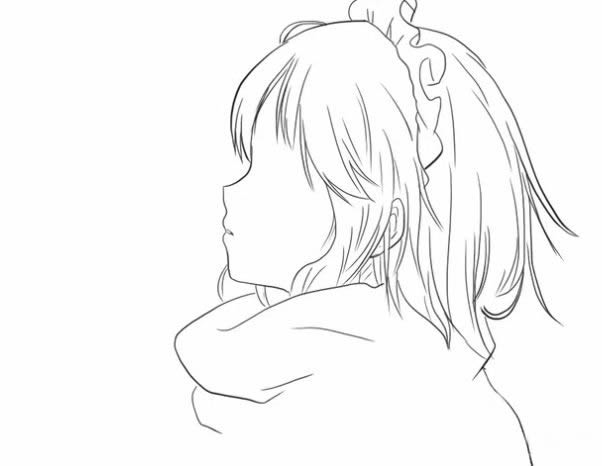 动漫少女简笔画的画法步骤教程 画漫画少女怎么画简笔画
