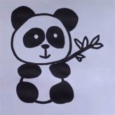 七步画出熊猫简笔画步骤图解