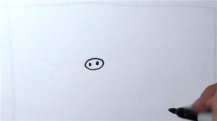 小猪简笔画的画法步骤图解