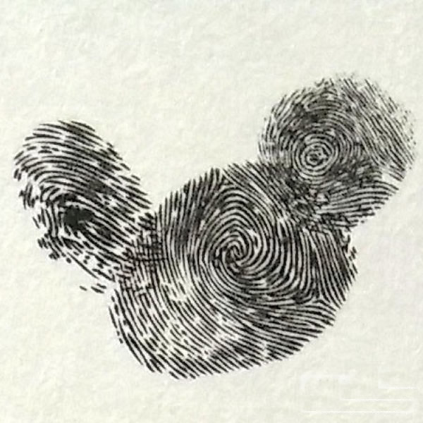 乌鸦指印画教程 颜料小动物手指印画/手指画图片