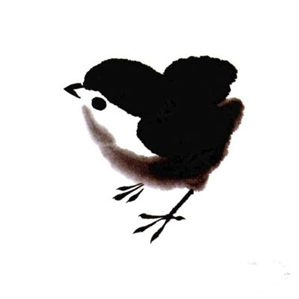 儿童国画小鸡画法 儿童国画入门教程