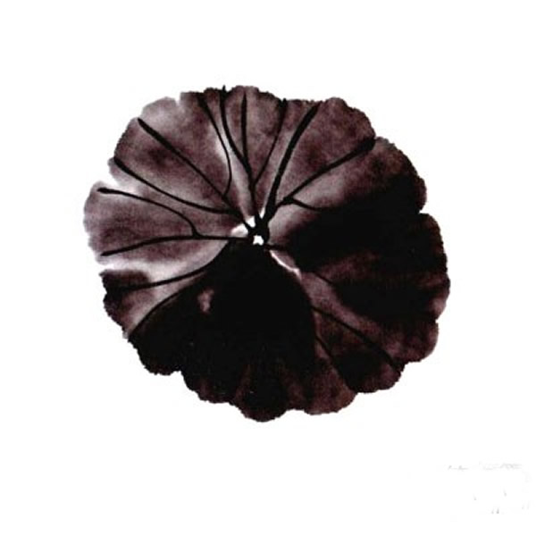 国画荷叶简单画法 儿童画荷叶的画法
