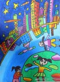 未来世界科幻画