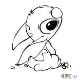 星际宝贝卡通简笔画步骤图片大全